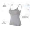 Débardeur avec soutien-gorge intégré
