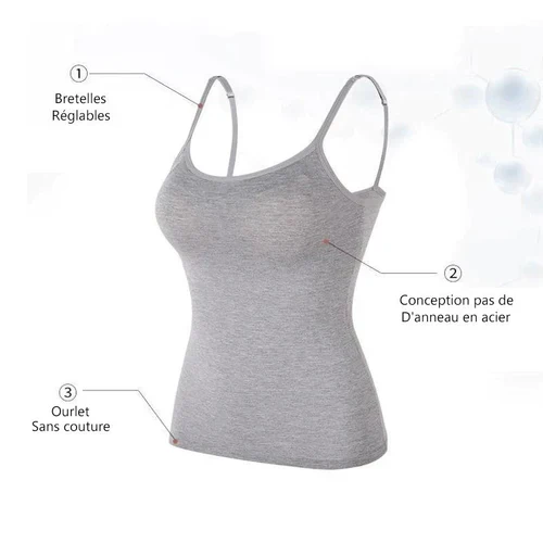 Débardeur avec soutien-gorge intégré