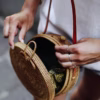 bali island hand woven bag medium