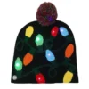 bonnet de noel lumineux led 1