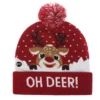 bonnet de noel lumineux led 5