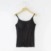 debardeur avec soutien gorge integre noir