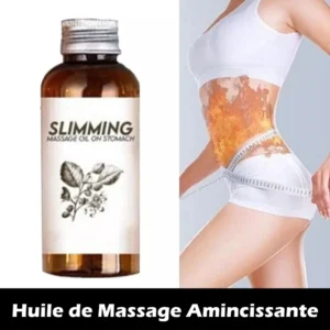 huile de massage amincissante