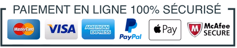 paiement en ligne sécurisé - Correcteur de posture dos medical - Redresse dos magnétique
