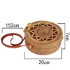 sac bali boheme rond en rotin avec etoile 4 sac bali boheme rond en rotin avec etoile 4