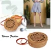 sac bali boheme rond en rotin avec etoile 6 sac bali boheme rond en rotin avec etoile 6