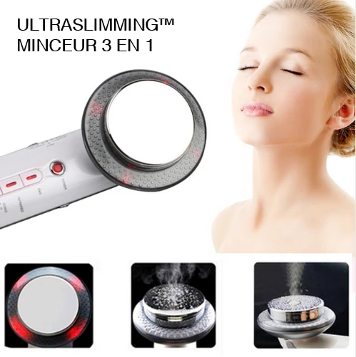 UltraSlimming™ Minceur 3en1 (Ultrasons, Infrarouge, Impulsions)