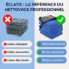 Chiffon Microfibre Sans Trace & Anti-Calcaire | Éclatix™